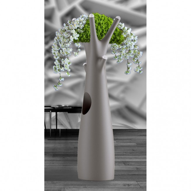 Planta semi-artificiala Ila, Cherry Wild Arrangement White - 176 cm